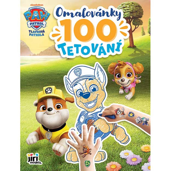 OMALOVÁNKY A 100 KS TETOVAČIEK CZ LABKOVÁ PATROLA