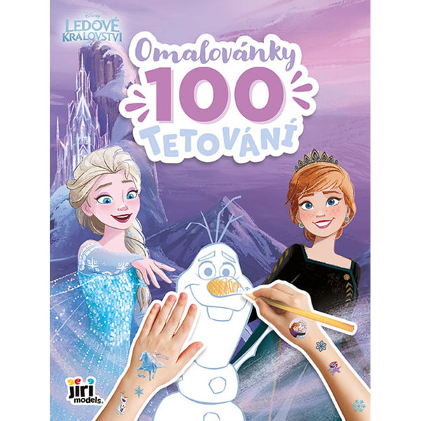 OMALOVÁNKY A 100 KS TETOVAČIEK CZ ĽADOVÉ KRÁĽOVSTVO