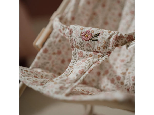 KOČÍK PRE BÁBIKY GOLFKY SKLADACÍ SOFT FLOWERS