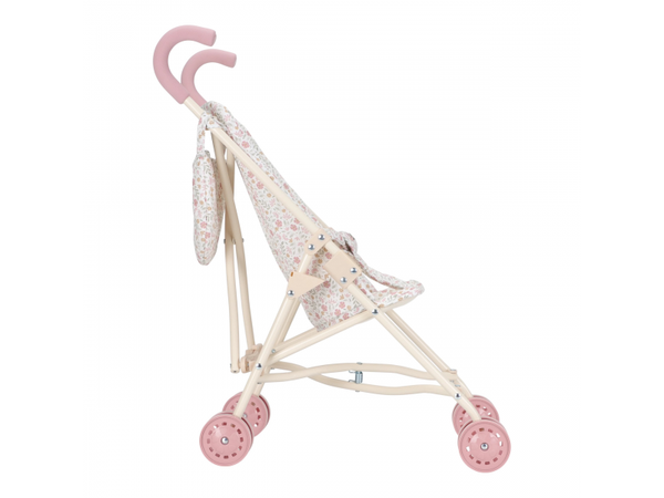 KOČÍK PRE BÁBIKY GOLFKY SKLADACÍ SOFT FLOWERS