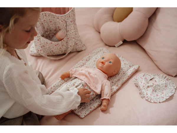 PREBAĽOVACIA TAŠKA PRE BÁBIKY SOFT FLOWERS