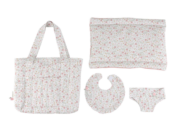 PREBAĽOVACIA TAŠKA PRE BÁBIKY SOFT FLOWERS