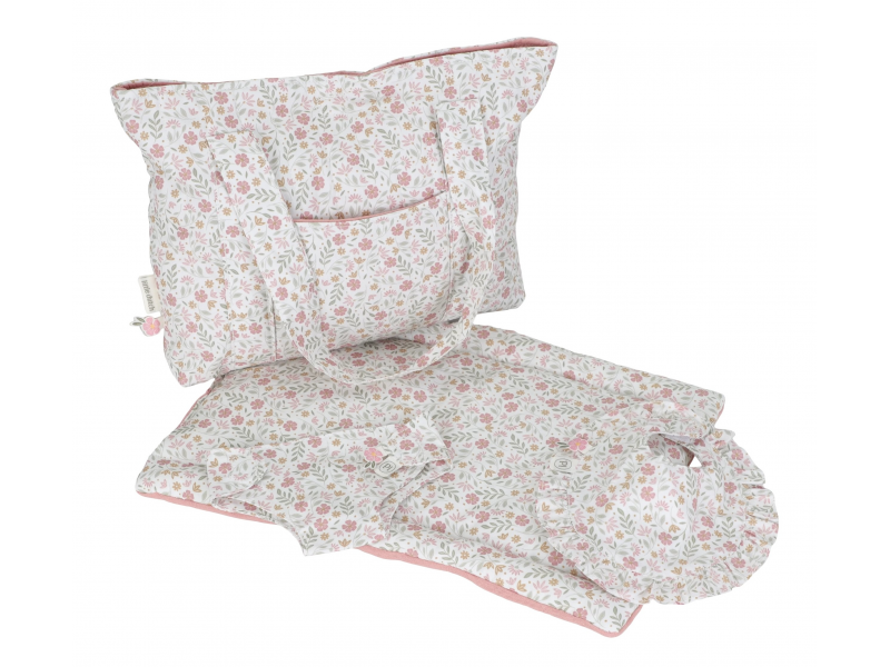 Prebaľovacia taška pre bábiky soft flowers – obrázok 12