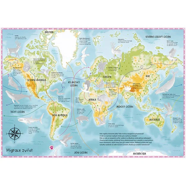 SVET ZVIERAT V SAMOLEPKÁCH - ATLAS ZVIERATÁ SVETA