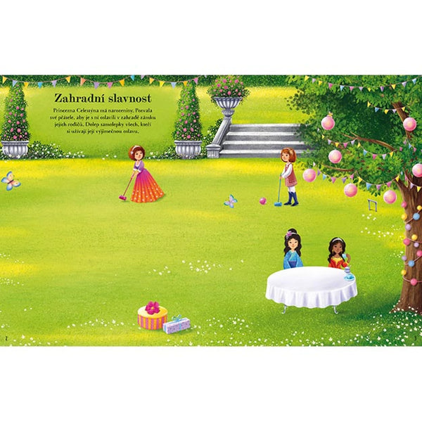 NÁLEPKOVÁ KNIŽKA PRINCEZNÉ