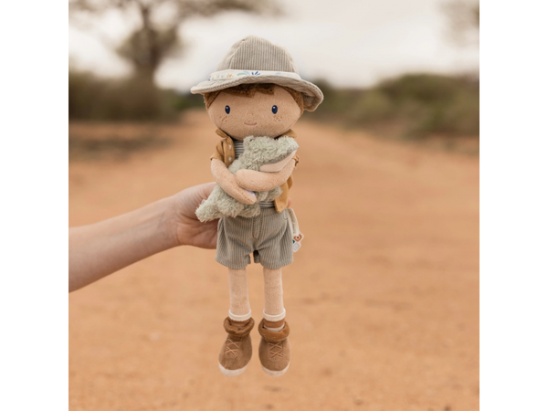 LITTLE DUTCH BÁBIKA RANGER JIM 35 CM SAFARI FRIENDS