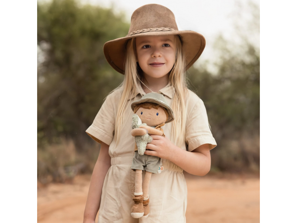 LITTLE DUTCH BÁBIKA RANGER JIM 35 CM SAFARI FRIENDS