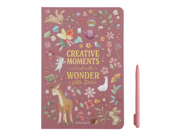 LITTLE DUTCH KRESLIACI TABLET PINK FAIRY GARDEN