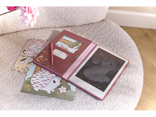 LITTLE DUTCH KRESLIACI TABLET PINK FAIRY GARDEN