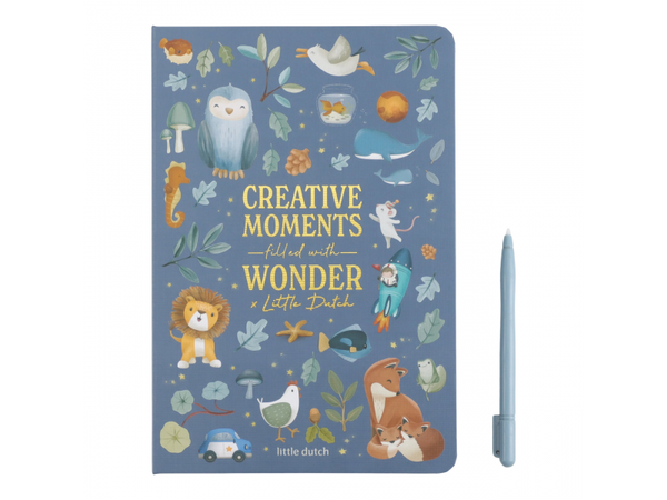 LITTLE DUTCH KRESLIACI TABLET BLUE FOREST FRIENDS