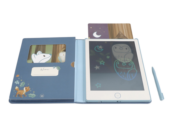 LITTLE DUTCH KRESLIACI TABLET BLUE FOREST FRIENDS