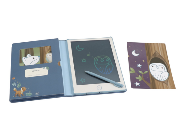 LITTLE DUTCH KRESLIACI TABLET BLUE FOREST FRIENDS