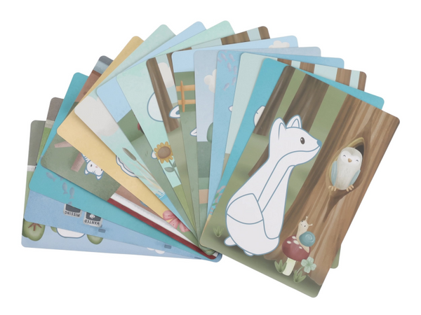 LITTLE DUTCH KRESLIACI TABLET BLUE FOREST FRIENDS