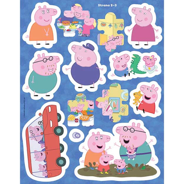 SAMOLEPKOVÁ KNIŽKA PEPPA PIG CZ