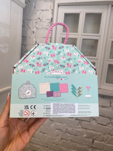 DIY SADA NA VÝROBU SPONIEK 6KS ZVIERATKÁ MLÁĎATKÁ 5R