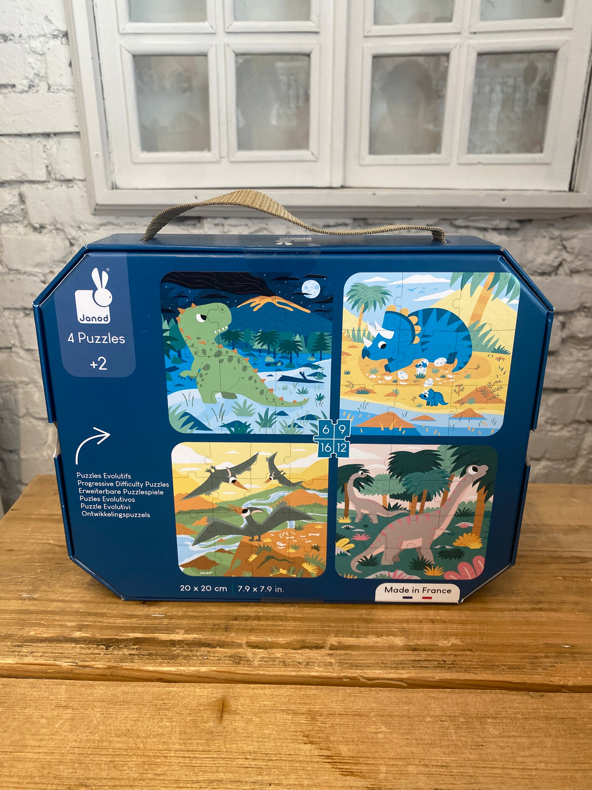 Puzzle dinosauri 4V1 – obrázok 4