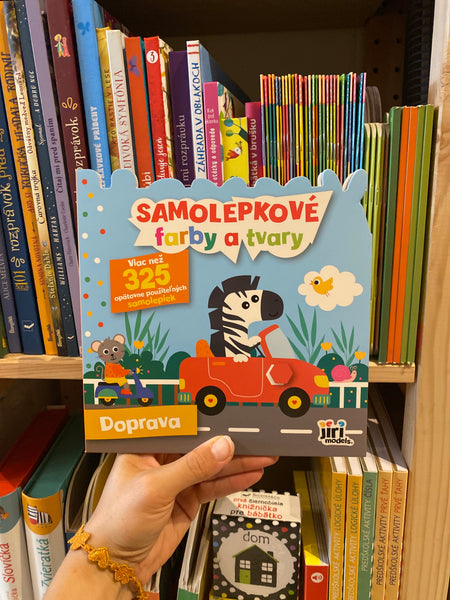 SAMOLEPKOVÉ FARBY A TVARY PRE NAJMENŠÍCH DOPRAVNÉ PROSTRIEDKY