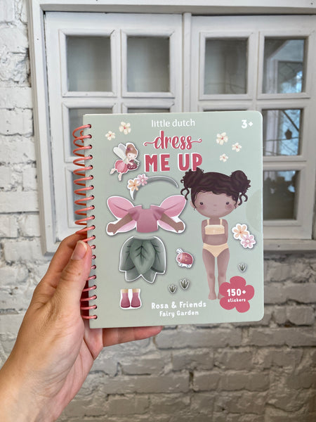 KNIHA SO SAMOLEPKAMI FAIRY GARDEN