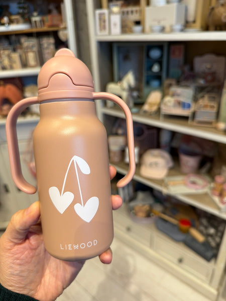 TERMOFLAŠKA S UŠKAMI 250ML srdiečka