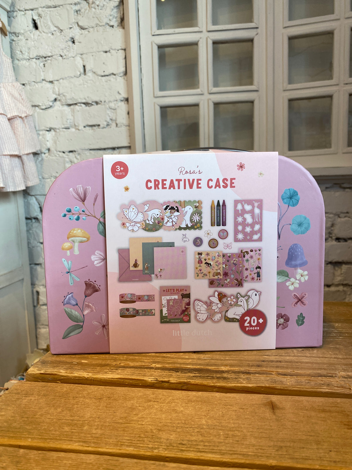 LITTLE DUTCH kreatívna sada V kufríku rosa fairy garden – obrázok 18