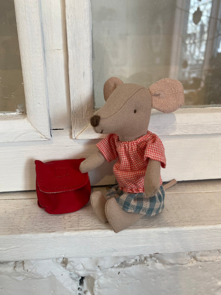 MYŠKA S BATOHOM veľká sestrička