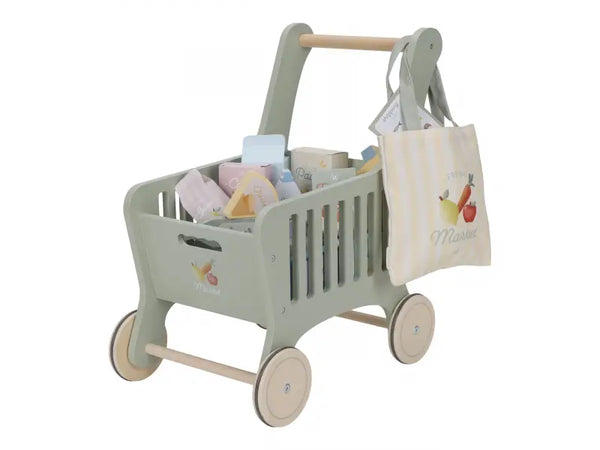 NÁKUPNÝ VOZÍK S DOPLNKAMI