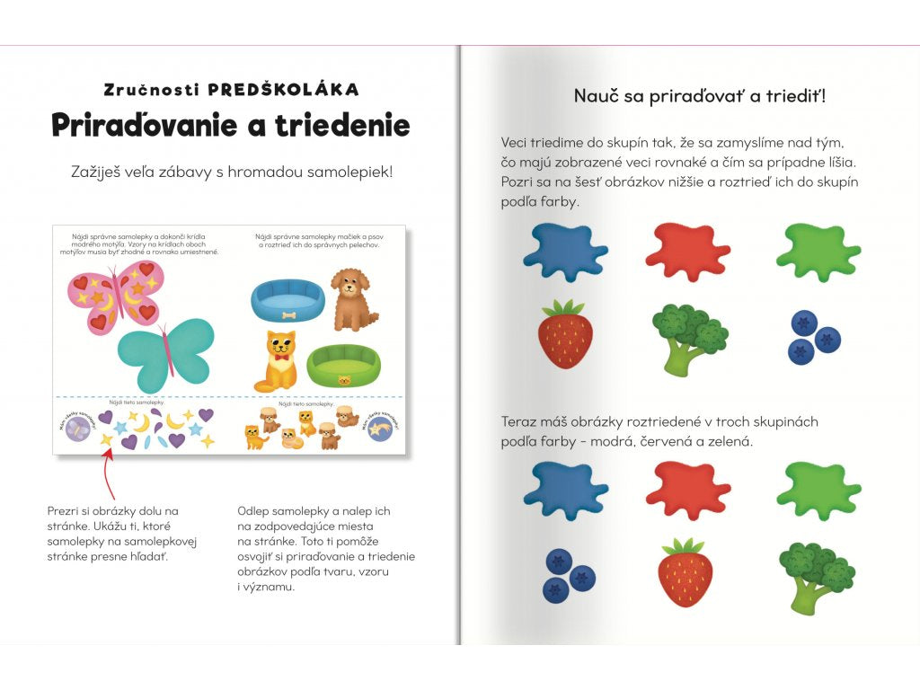 Zručnosti predškoláka priraďovanie A triedenie 3R – obrázok 6