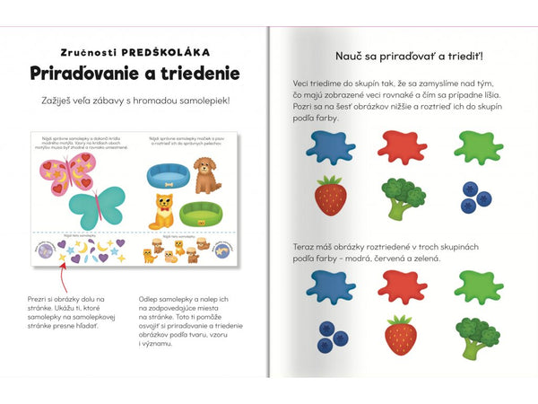 ZRUČNOSTI PREDŠKOLÁKA PRIRAĎOVANIE A TRIEDENIE 3R