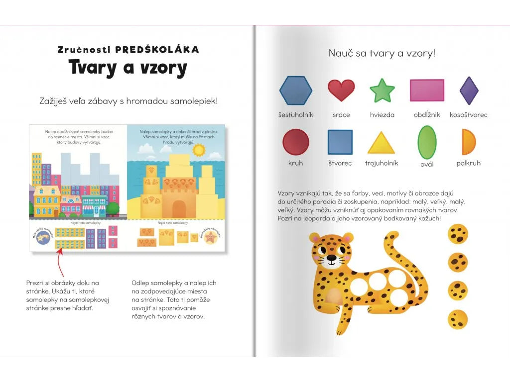 Zručnosti predškoláka tvary A vzory 3R+ – obrázok 6