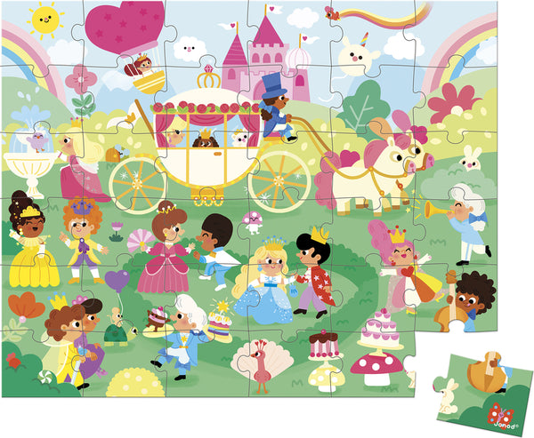 JANOD PUZZLE V KUFRÍKU ŠTYRI ROČNÉ OBDOBIA 36 KS 4R