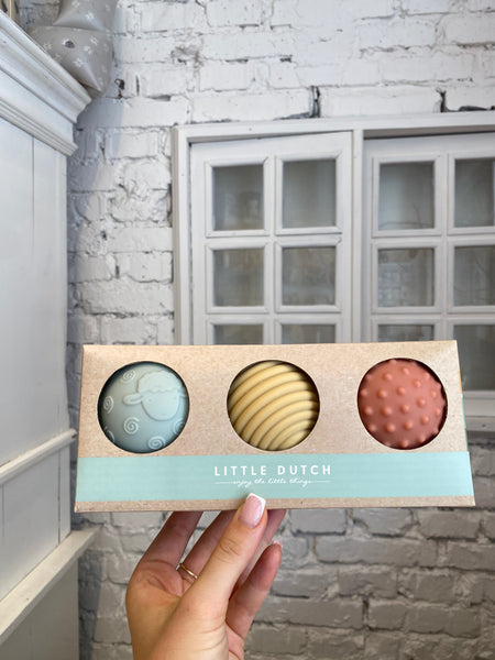 SENZORICKÉ LOPTIČKY 3 KS FARMA