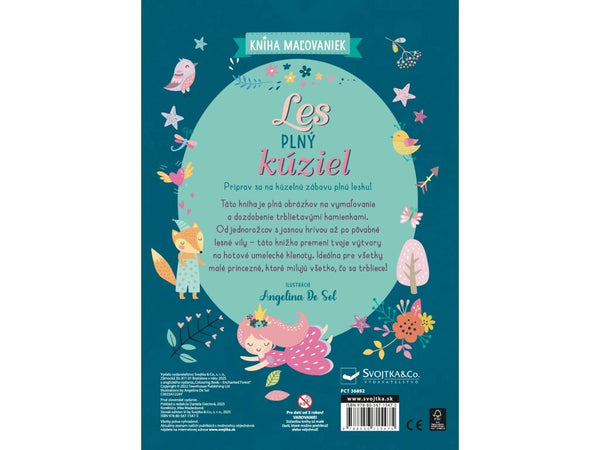 KNIHA MAĽOVANIEK LES PLNÝ KÚZIEL