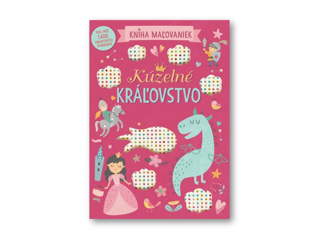 Kniha maľovaniek kúzelné kráľovstvo – obrázok 2