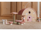 Domček pre víly drevený prenosný fairy garden – obrázok 4