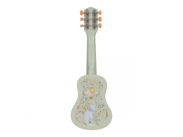 LITTLE DUTCH GITARA DREVENÁ GREEN SAFARI FRIENDS