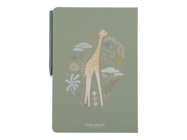LITTLE DUTCH KRESLIACI TABLET GREEN SAFARI FRIENDS