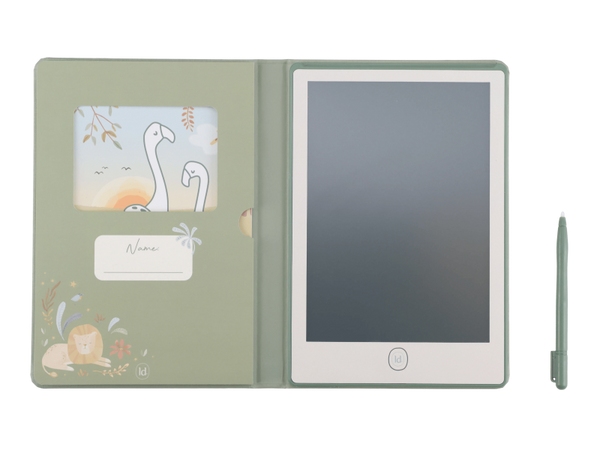 LITTLE DUTCH KRESLIACI TABLET GREEN SAFARI FRIENDS