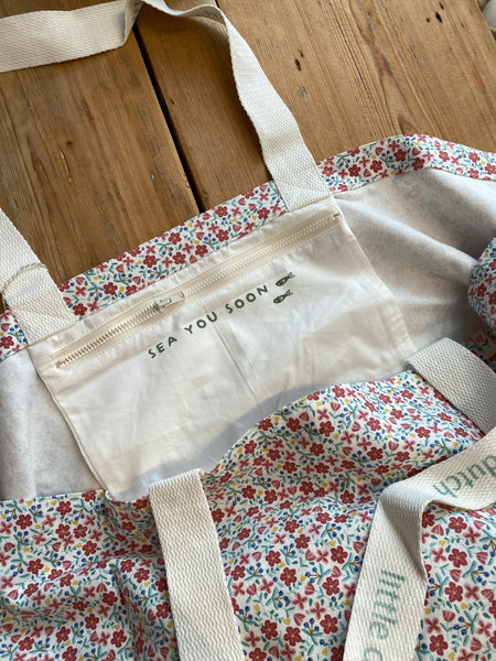 PLÁŽOVÁ TAŠKA SUNNY FLOWERS