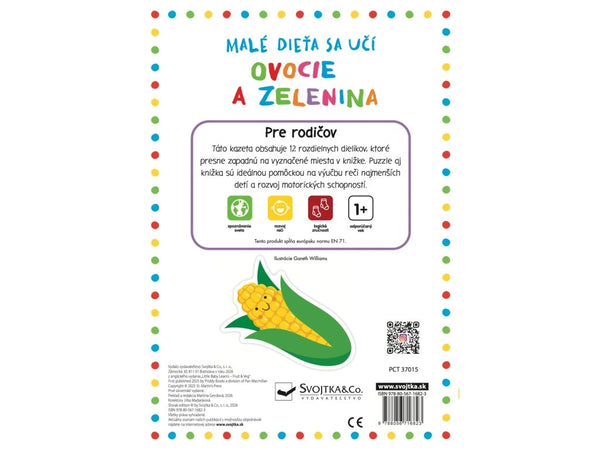 MALÉ DIEŤA SA UČÍ - OVOCIE A ZELENINA 1-3R