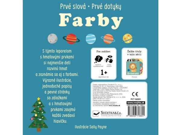 PRVÉ SLOVÁ - PRVÉ DOTYKY FARBY 2-5R