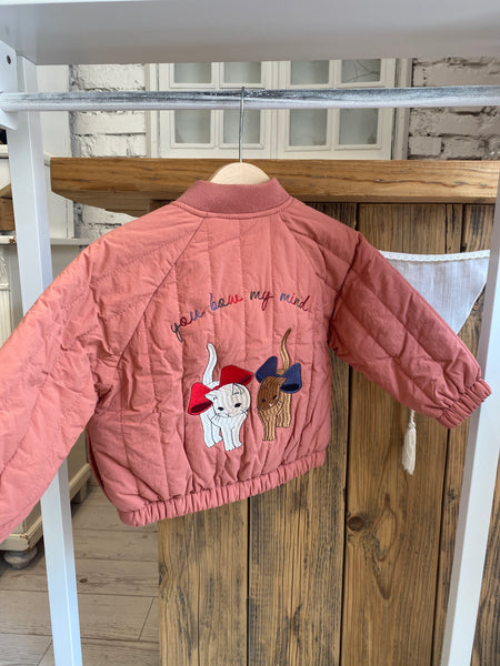 BUNDIČKA BOMBER  S MAČIČKAMI - do vypredania