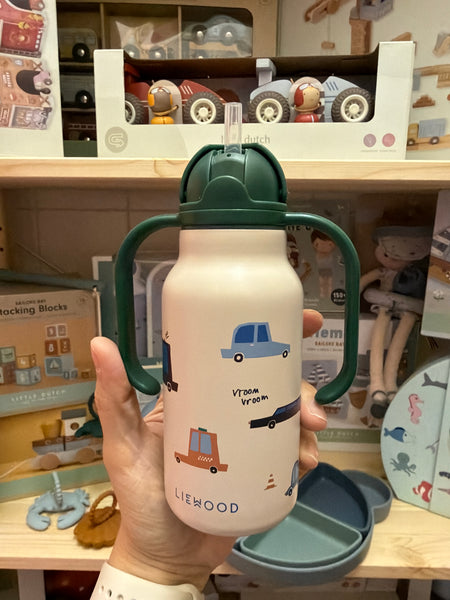 TERMOFĽAŠKA S UŠKAMI 250ml autá