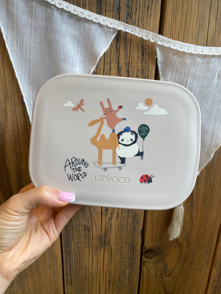 BOX NA JEDLO 900ML Around the world - do vypredania