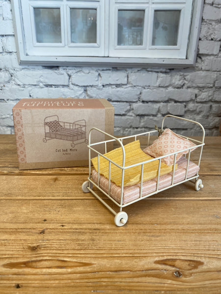 KOVOVÁ BABY POSTIEĽKA rôzne farby