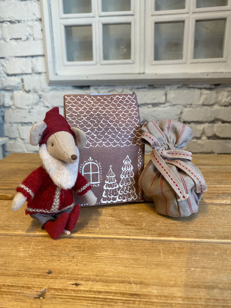 MYŠIAK SANTA S DOMČEKOM