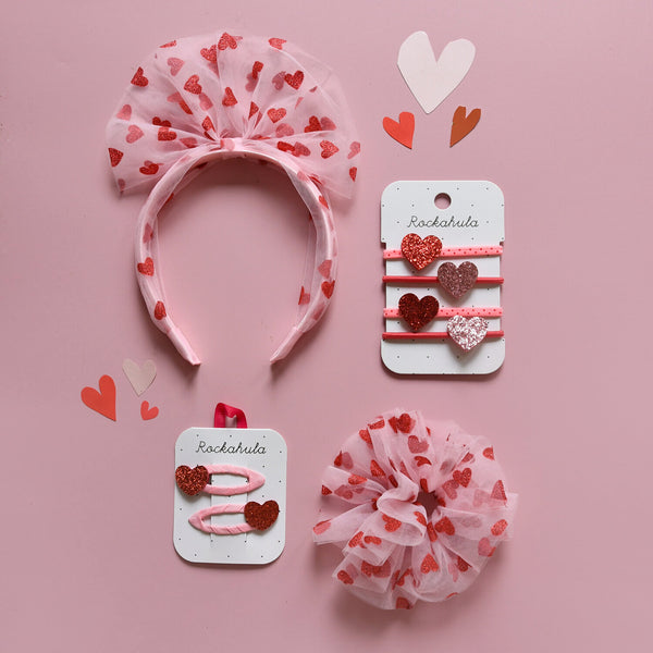 GUMIČKA SCRUNCHIE SRDIEČKA