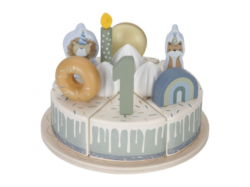 Narodeninová torta blue
