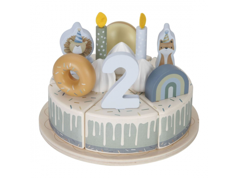 Narodeninová torta blue – obrázok 2
