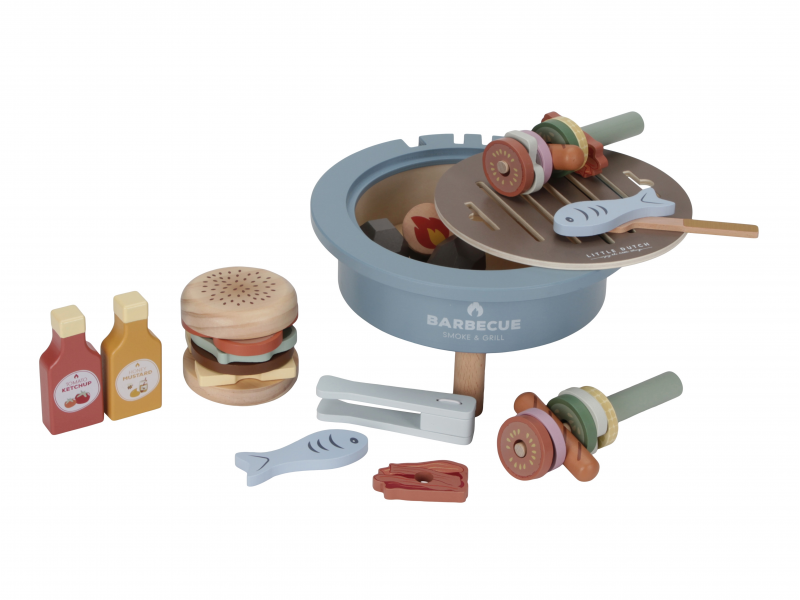 Barbecue sada drevená – obrázok 4