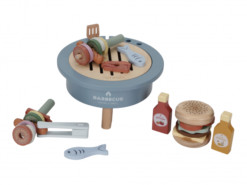 Barbecue sada drevená – obrázok 5